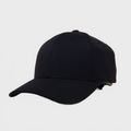P&P Blank Hooked Cap Black
