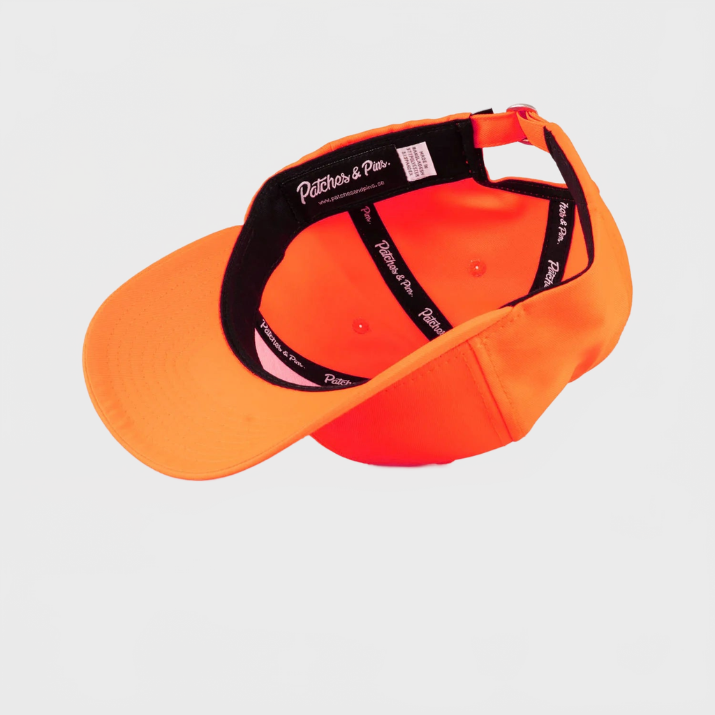 P&P Recycled Blank Hooked Cap Orange