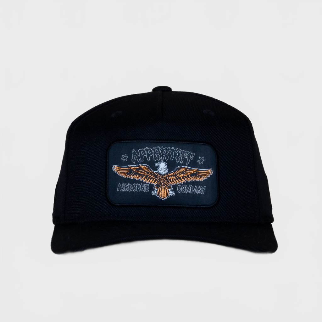 Appertiff Airborne A-frame Cap Black