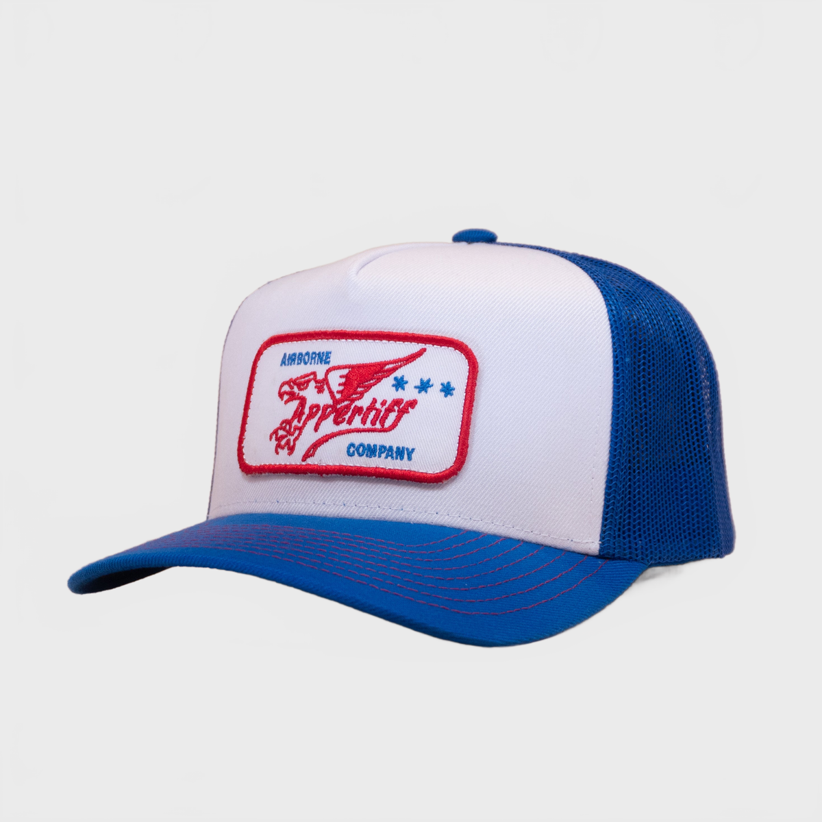 Appertiff Bold Eagle Trucker Cap Blue/White