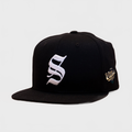 Ca´put Letter S Fitted Cap Black