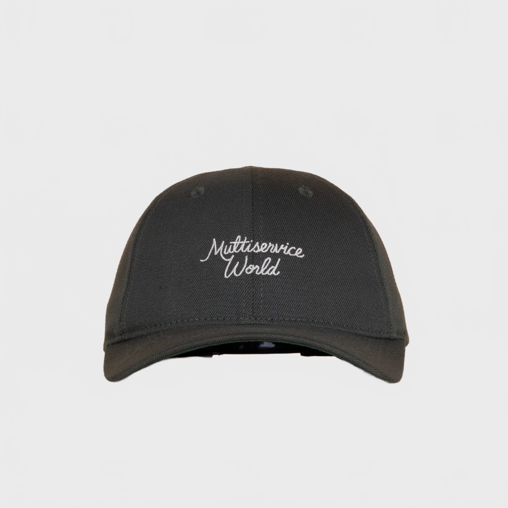 Multiservice World Cotton Twill Signature Cap Olive